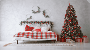 suasana natal kamar tidur3