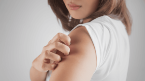 handuk kasar dan gatal