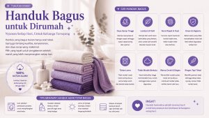 handuk bagus untuk dirumah