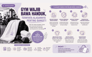 gym wajib bawa handuk