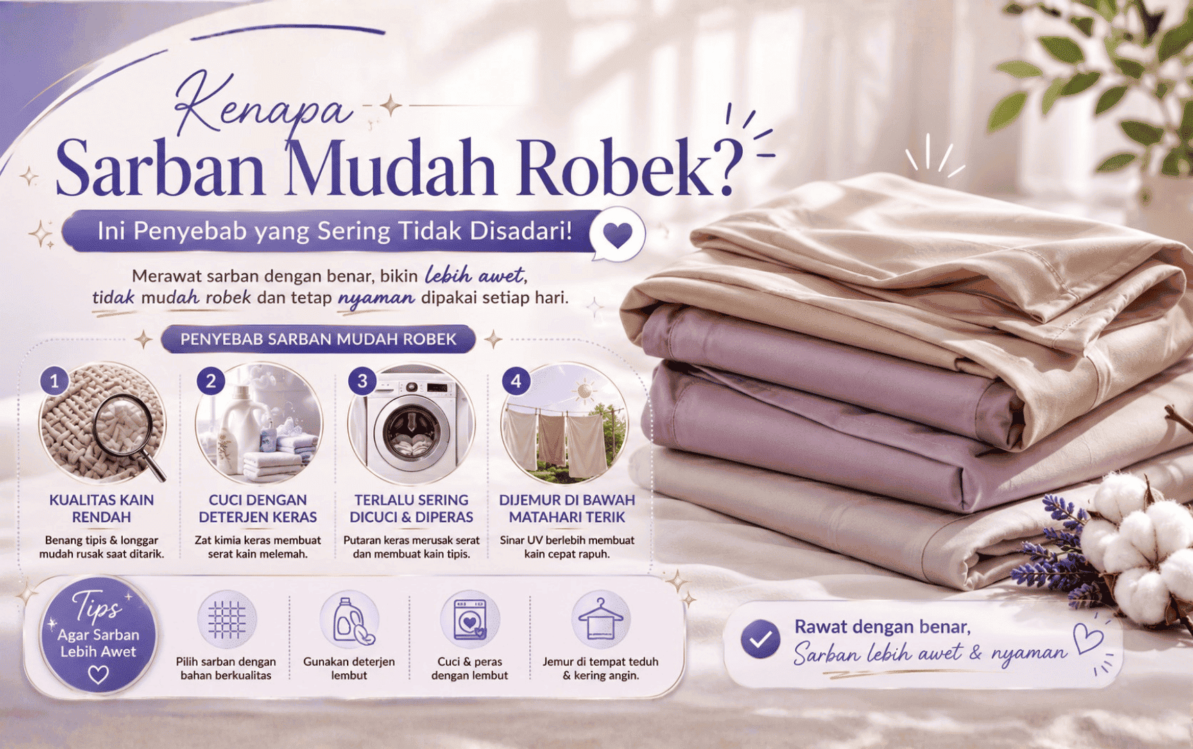 Kenapa Sarban Mudah Robek