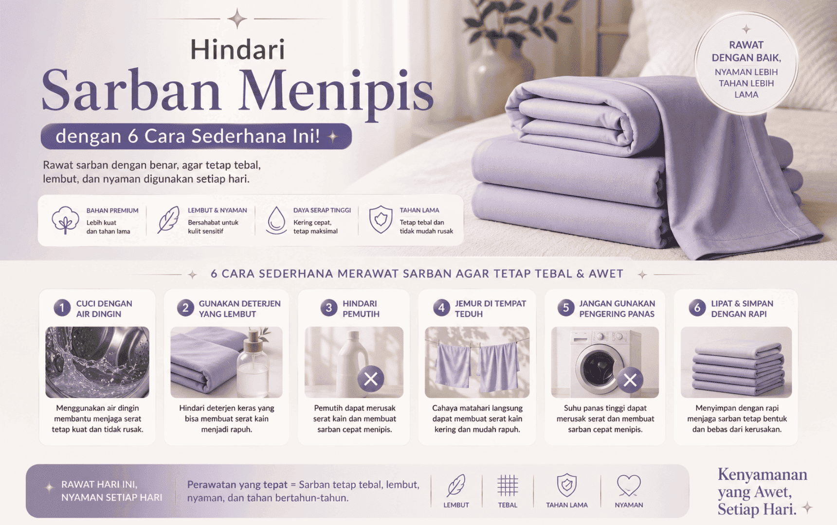 Hindari Sarban Menipis dengan 6 Cara Sederhana Ini!