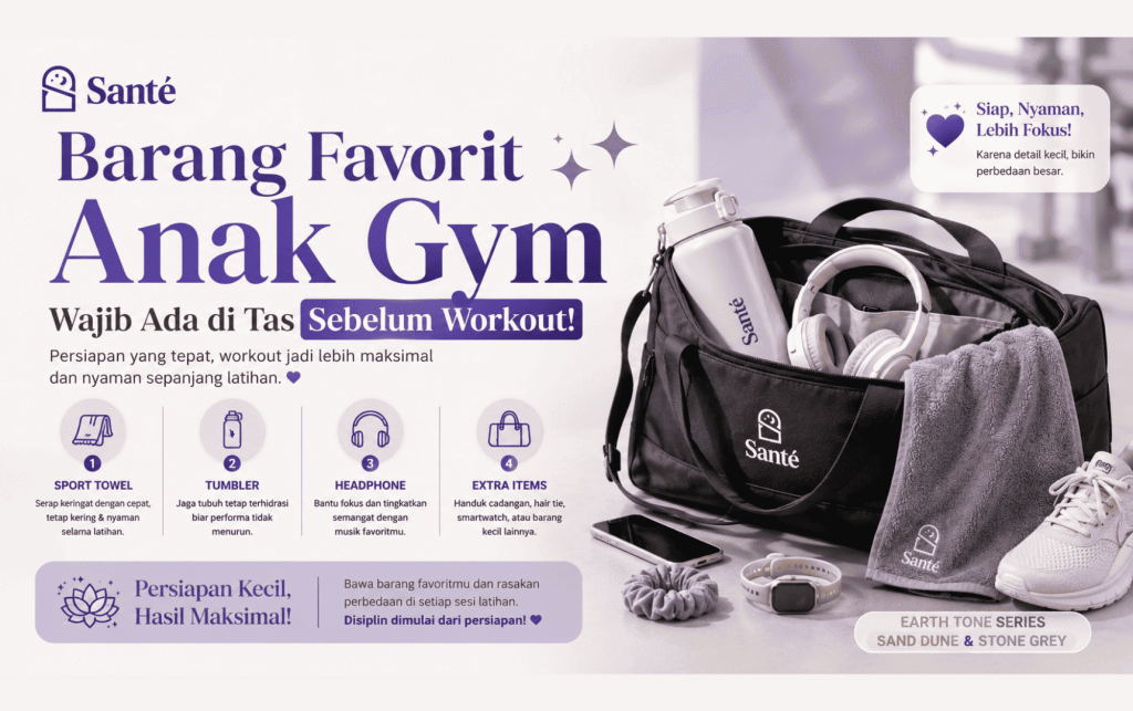barang favorit anak gym