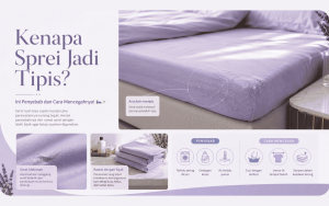 Kenapa Sprei Jadi Tipis? Ini Penyebab dan Cara Mencegahnya! 🛏️✨