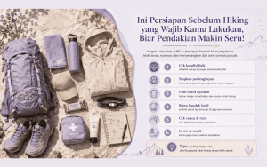 Ini Persiapan Sebelum Hiking yang Wajib Kamu Lakukan, Biar Pendakian Makin Seru!