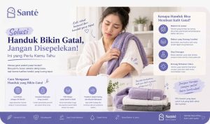 Solusi Handuk Bikin Gatal