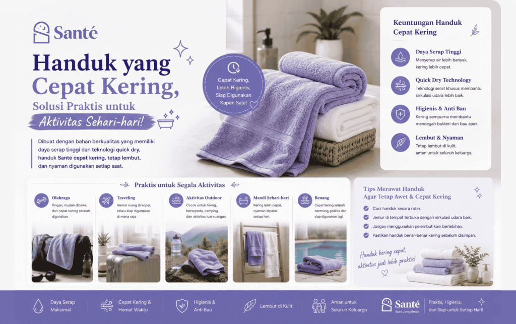 Handuk yang Cepat Kering
