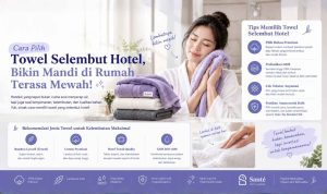 cara pilih towel selembut hotel