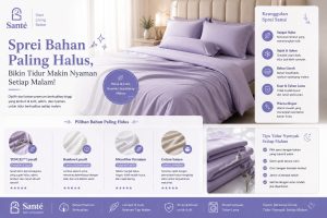 sprei bahan paling halus