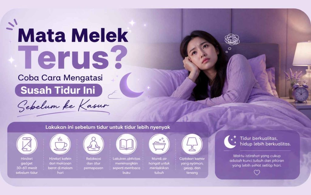 Cara Mengatasi Susah Tidur