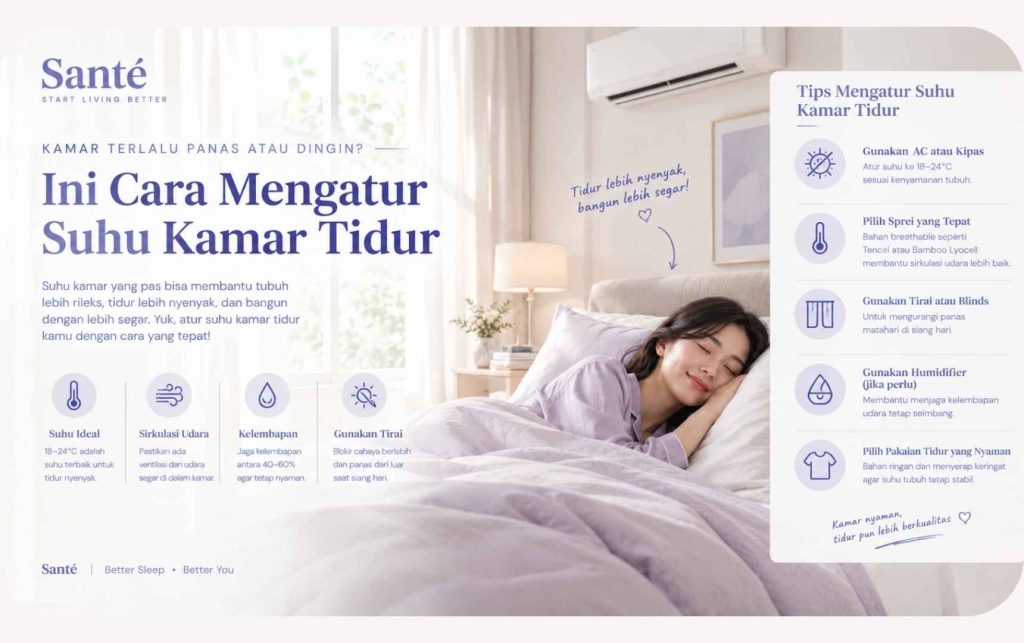 Mengatur Suhu Kamar Tidur