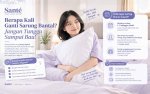 Berapa Kali Ganti Sarung Bantal? Jangan Tunggu Sampai Bau