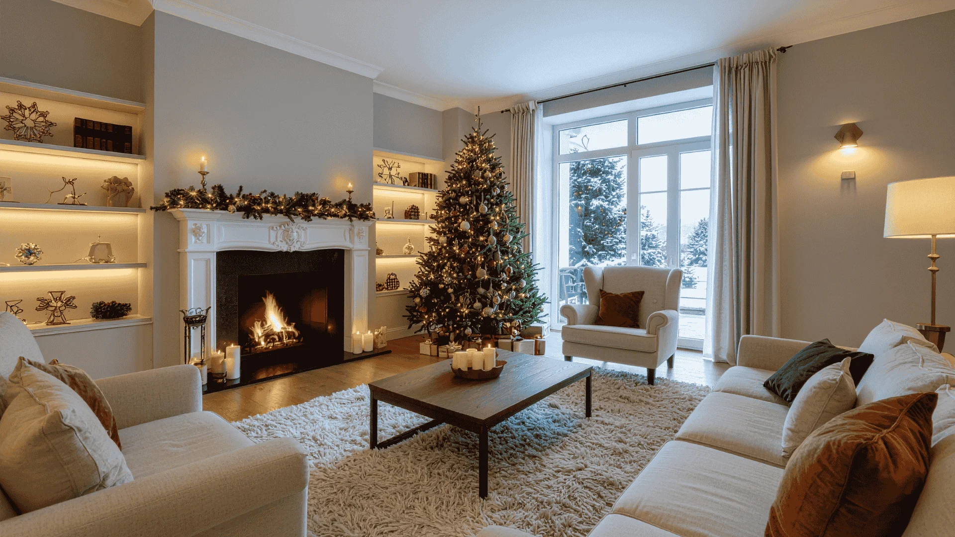 ide dekorasi natal rumah
