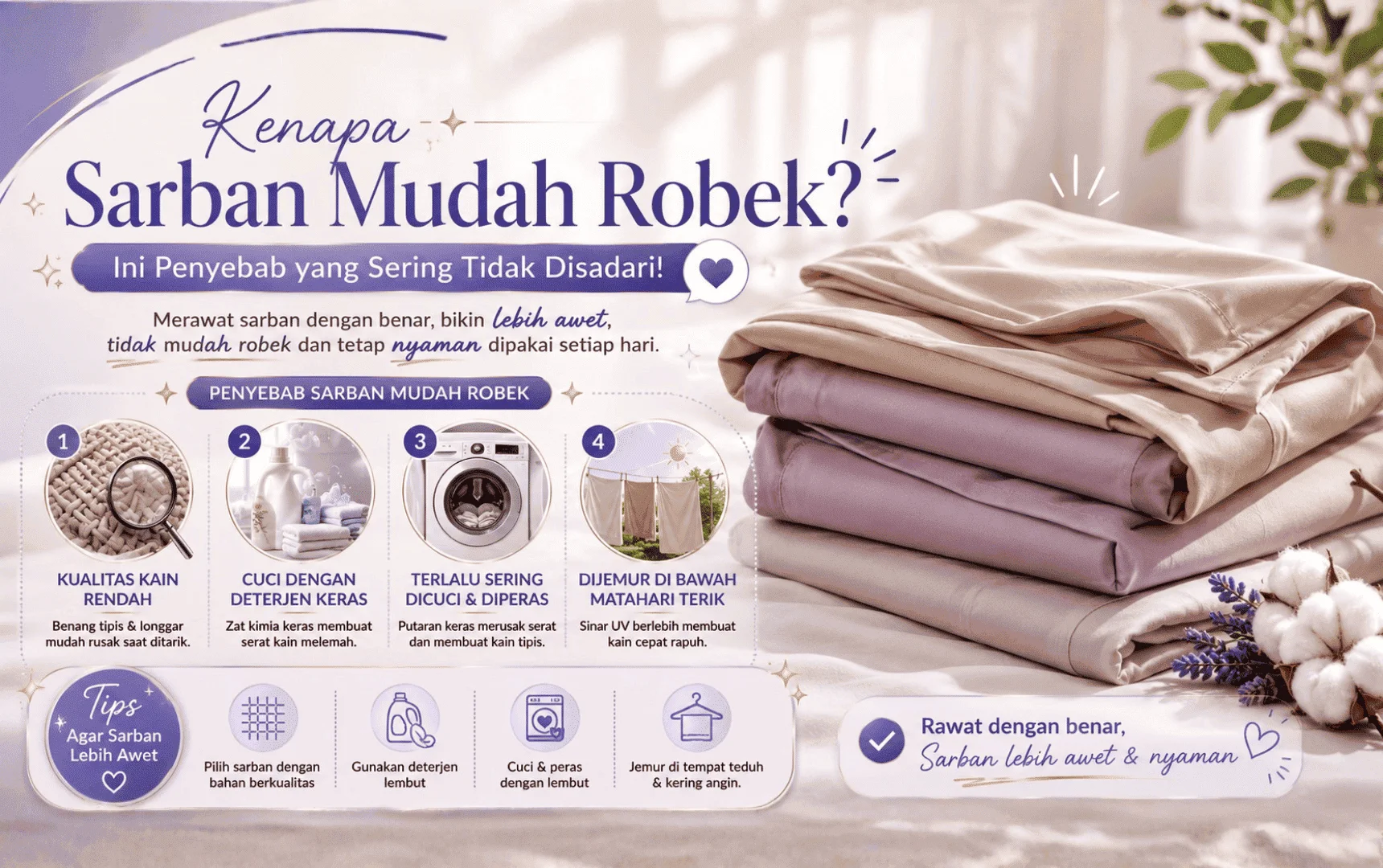 Kenapa Sarban Mudah Robek